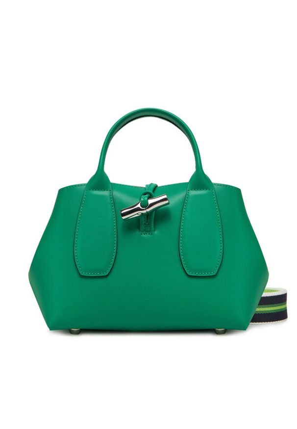 Longchamp Torebka 10095HCN Zielony. Kolor: zielony. Materiał: skórzane