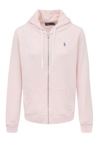 Polo Ralph Lauren Bluza 211935584017 Różowy Regular Fit. Typ kołnierza: polo. Kolor: różowy. Materiał: bawełna #5