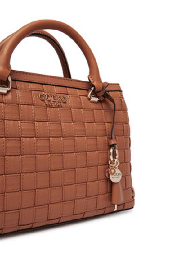 Guess Torebka Sandy HWWG84 18060 Brązowy. Kolor: brązowy. Materiał: skórzane