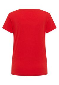 Mustang T-Shirt Alma 1016748 Czerwony Regular Fit. Kolor: czerwony. Materiał: bawełna #10