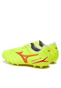 Mizuno Buty do piłki nożnej Monarcida Neo III Select Ag P1GA242645 Żółty. Kolor: żółty. Materiał: skóra