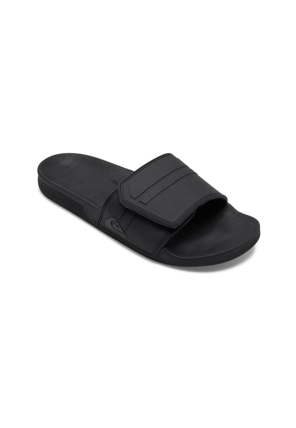 Quiksilver - Klapki dla Mężczyzn RIVI SLIDE ADJUST. Kolor: czarny. Materiał: materiał, syntetyk. Sport: pływanie
