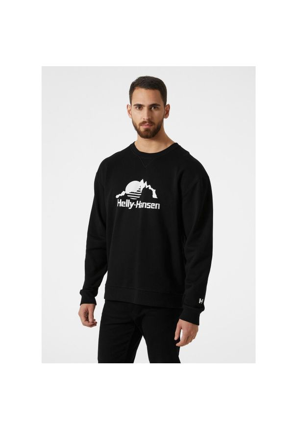 Bluza z okrągłym dekoltem Helly Hansen YU 2.0. Kolor: czarny