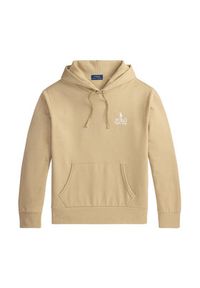 Polo Ralph Lauren Bluza 710B14661005 Beżowy Regular Fit. Typ kołnierza: polo. Kolor: beżowy. Materiał: bawełna #4