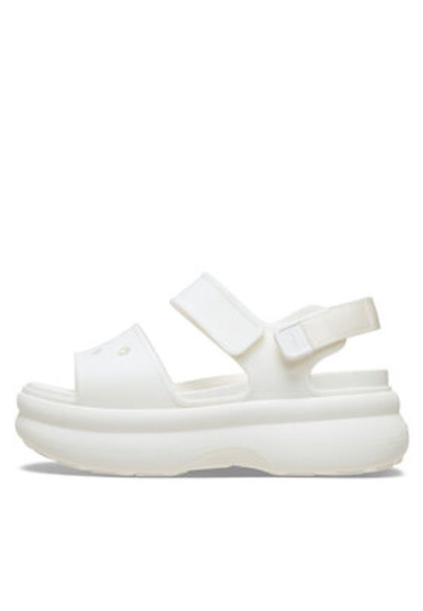 Crocs Sandały Soho Y Strap Sandal 211755 Beżowy. Kolor: beżowy