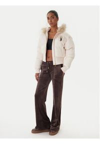 Juicy Couture Kurtka zimowa JCOIJ225557 Różowy Oversize. Kolor: różowy. Materiał: syntetyk. Sezon: zima #6