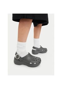 Klapki Crocs. Kolor: szary. Obcas: na platformie #1