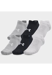 Skarpety sportowe Under Armour Essential niskie stopki (6-PAK). Kolor: czarny. Sport: turystyka piesza