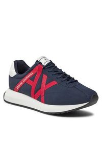 Armani Exchange Sneakersy XUX150 XV608 M651 Granatowy. Kolor: niebieski. Materiał: materiał #2