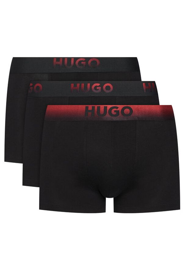Hugo - HUGO Komplet bokserek 50549172 Czarny. Kolor: czarny. Materiał: bawełna