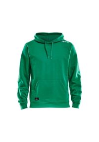 Bluza Craft community. Typ kołnierza: kaptur. Kolor: zielony. Sport: fitness #2