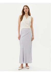ViCOLO Spódnica maxi Gonna TD0472 Niebieski Slim Fit. Kolor: niebieski. Materiał: wiskoza #3