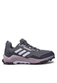 Adidas - adidas Trekkingi Terrex AX4 GORE-TEX IG6580 Szary. Kolor: szary. Materiał: mesh, materiał #1