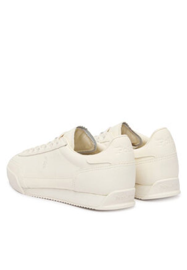 Polo Ralph Lauren Sneakersy 804P04917001 Écru. Kolor: kremowy. Materiał: skóra