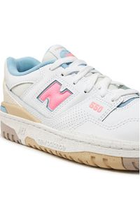 New Balance Sneakersy 550 V1 GSB550EP Biały. Kolor: biały. Materiał: skóra #6