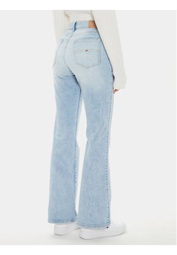 Tommy Jeans Jeansy Sylvia DW0DW19285 Niebieski Flare Fit. Kolor: niebieski