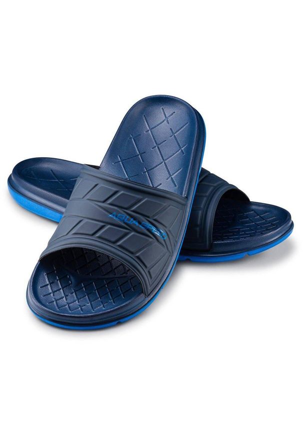 Klapki basenowe dla dorosłych Aqua Speed Aspen. Kolor: niebieski. Styl: sportowy