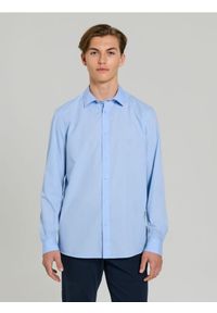 Sinsay - Koszula slim fit - błękitny. Kolor: niebieski