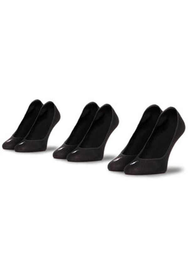 Zestaw 3 par stopek unisex Polo Ralph Lauren - 455654629002 Black. Kolor: czarny. Materiał: materiał, bawełna, elastan, poliamid