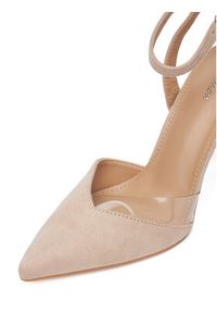 DeeZee Sandały HT5846-46 Beżowy. Kolor: beżowy. Materiał: materiał #4
