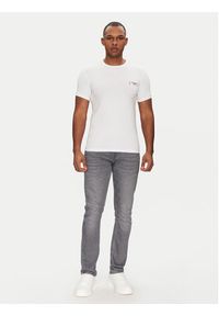 Emporio Armani Underwear Komplet 2 t-shirtów EM001849 AF10778 M0080 Kolorowy Slim Fit. Materiał: bawełna. Wzór: kolorowy #7