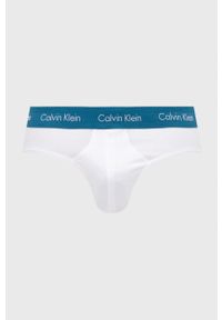 Calvin Klein Underwear slipy (3-pack) męskie kolor biały. Kolor: biały #7