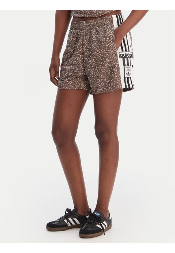 Adidas - adidas Szorty sportowe Adibreak KD8821 Beżowy Loose Fit. Kolor: beżowy. Materiał: syntetyk