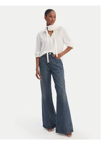 Marella Koszula Calca 2613111061 Biały Regular Fit. Kolor: biały. Materiał: acetat #5