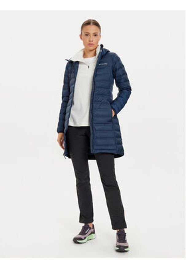 columbia - Columbia Kurtka puchowa Lake 22™ II 2088322 Granatowy Regular Fit. Kolor: niebieski. Materiał: syntetyk