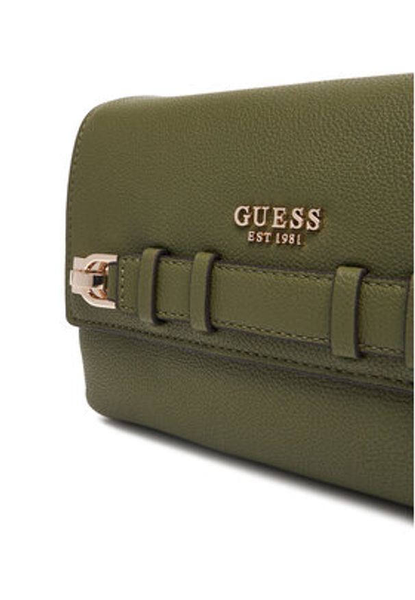 Guess Torebka Gregoria HWBG85 46200 Zielony. Kolor: zielony. Materiał: skórzane