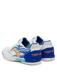 Joma Buty do piłki nożnej Top Flex 2576 TOPS2576IN Biały. Kolor: biały. Materiał: skóra