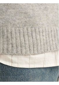 Jack & Jones Sweter Rollie 12215468 Szary Relaxed Fit. Kolor: szary. Materiał: syntetyk #4