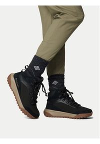 columbia - Columbia Trzewiki Burnsider™ Waterproof 2128841 Czarny. Kolor: czarny. Materiał: materiał #4