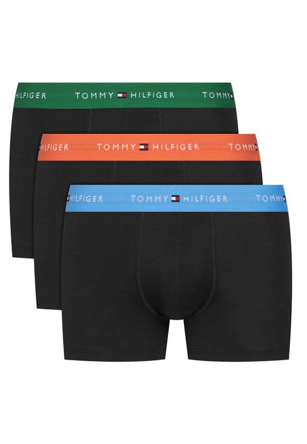 TOMMY HILFIGER - Tommy Hilfiger Komplet bokserek UM0UM02763 Czarny. Kolor: czarny. Materiał: bawełna