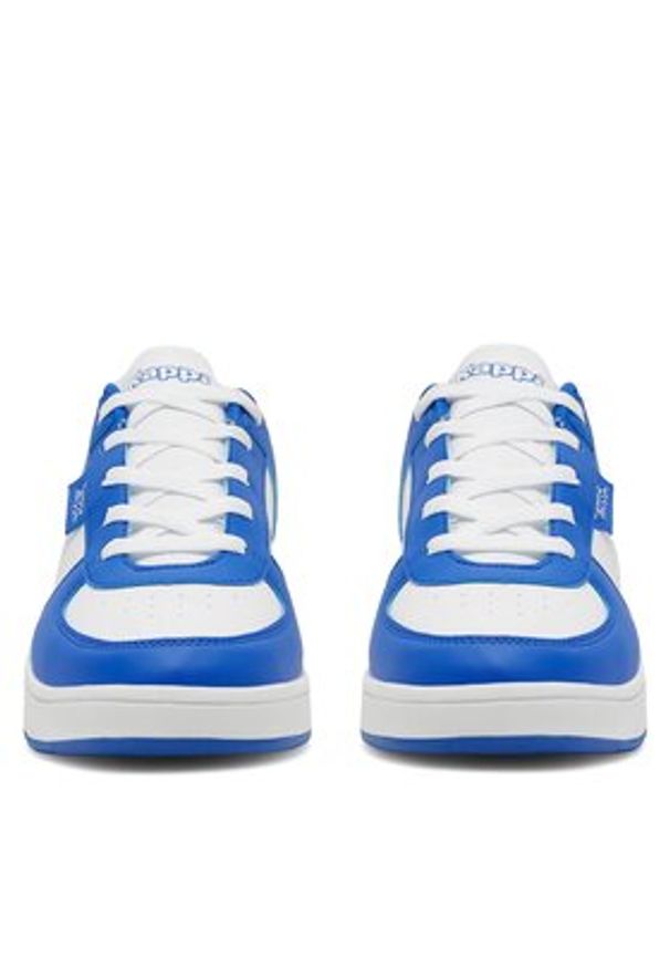 Kappa Sneakersy Logo Malone 4 341R5DW-A1U Biały. Kolor: biały. Materiał: skóra
