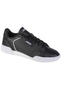 Adidas - Buty adidas Roguera W EG2663 czarne. Okazja: na co dzień. Zapięcie: sznurówki. Kolor: czarny. Materiał: materiał, syntetyk, guma. Szerokość cholewki: normalna #1
