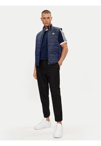 Lacoste Spodnie dresowe XH1211 Granatowy Regular Fit. Kolor: niebieski. Materiał: bawełna #3