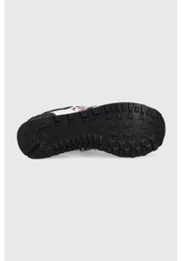 New Balance sneakersy WL574WP2 kolor czarny. Nosek buta: okrągły. Zapięcie: sznurówki. Kolor: czarny. Materiał: guma. Obcas: na platformie. Model: New Balance 574 #5