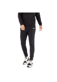 Spodnie Nike M NK FLC Park20 CW6907-010 - czarne. Kolor: czarny. Materiał: materiał, bawełna, dresówka, poliester