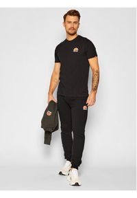 Ellesse T-Shirt Canaletto SHS04548 Czarny Regular Fit. Kolor: czarny. Materiał: bawełna
