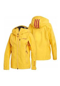 Kurtka przeciwdeszczowa damska Adidas Terrex Techrock Gore-Tex Pro żółty. Kolor: żółty. Technologia: Gore-Tex #1