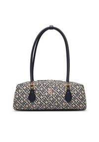 TOMMY HILFIGER - Tommy Hilfiger Torebka Th Grace Shoulder Bag Jacquard AW0AW18752 Niebieski. Kolor: niebieski #1