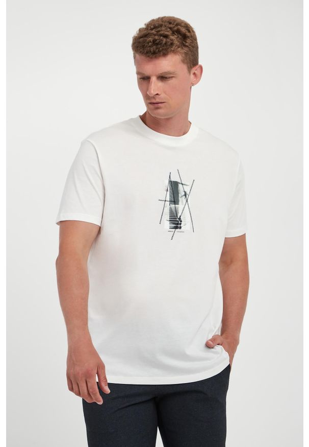 Armani Exchange - T-shirt męski ARMANI EXCHANGE