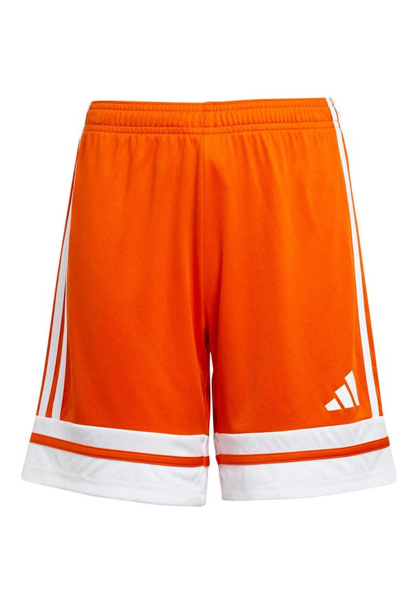 Adidas - Spodenki dla dzieci adidas Squadra 25. Kolor: biały, wielokolorowy, pomarańczowy. Styl: młodzieżowy