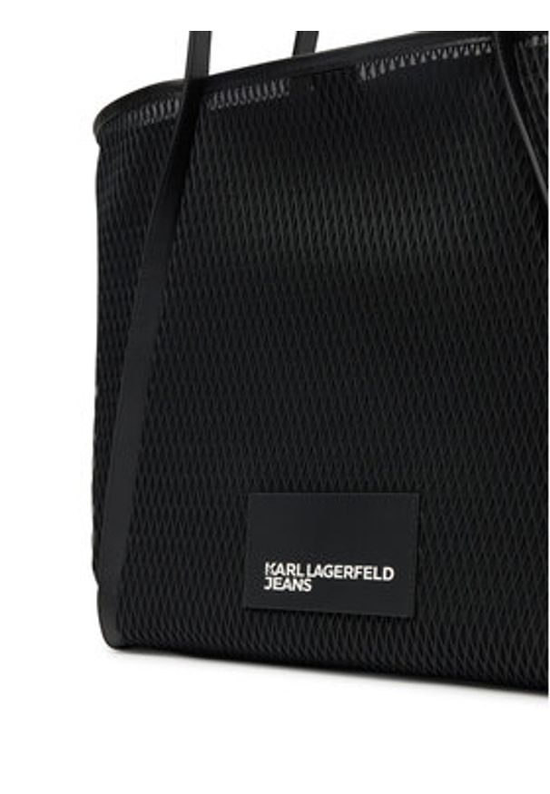 Karl Lagerfeld Jeans Torebka A2W50006 Czarny. Kolor: czarny