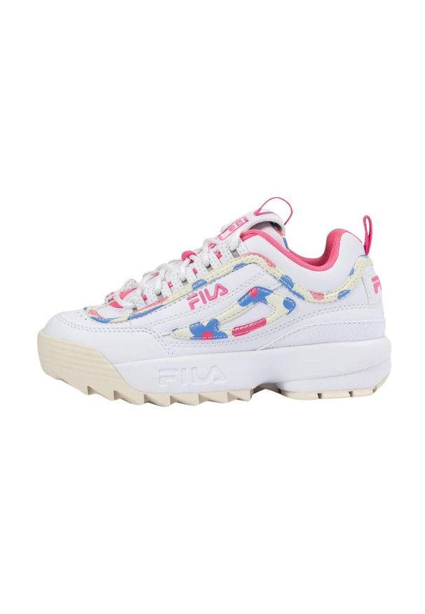 Buty do chodzenia damskie Fila Disruptor F. Kolor: biały. Sport: turystyka piesza