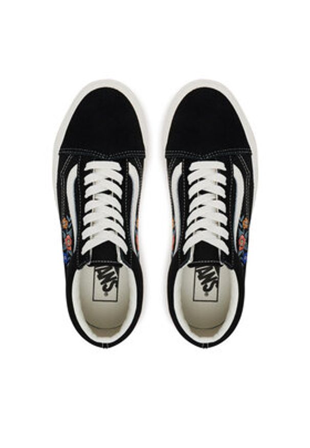 Vans Tenisówki Old Skool VN000D7ZF2B1 Czarny. Kolor: czarny. Materiał: zamsz, skóra