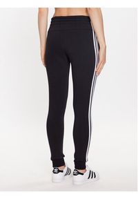Adidas - adidas Spodnie dresowe HZ5753 Czarny Slim Fit. Kolor: czarny. Materiał: bawełna