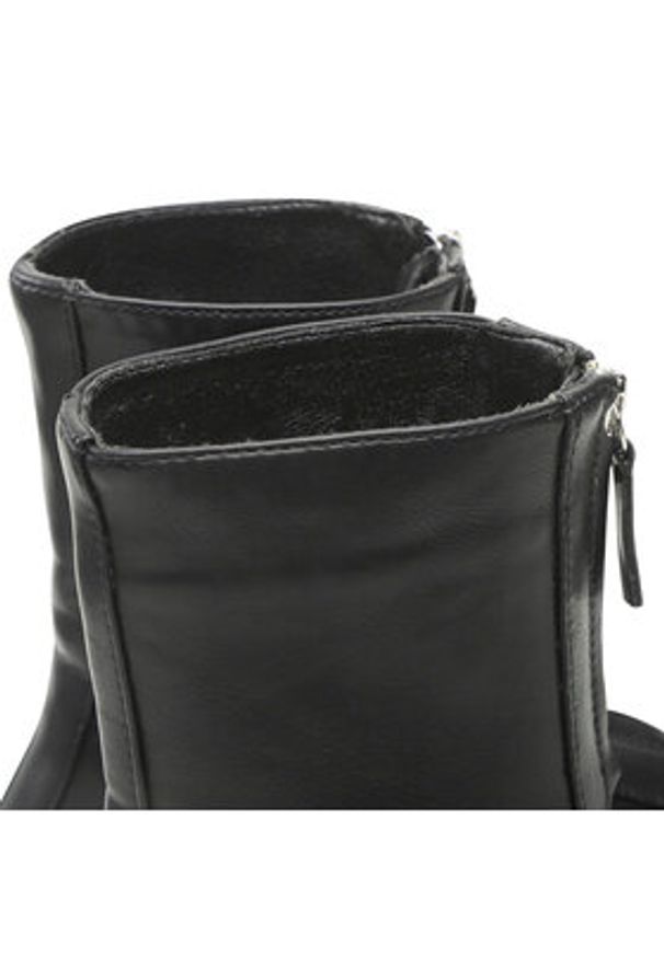 Jenny Fairy Botki HZ030201-01 Czarny. Kolor: czarny. Materiał: skóra