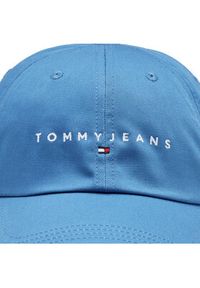 Tommy Jeans Czapka z daszkiem Tjm Linear Logo 6-Panel Cap AM0AM12894 Niebieski. Kolor: niebieski. Materiał: materiał